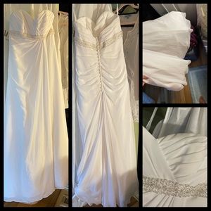Wedding Dress - measurements in description